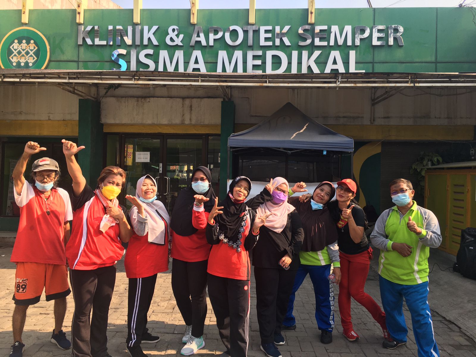 Kegiatan Senam Prolanis Peserta Hipertensi