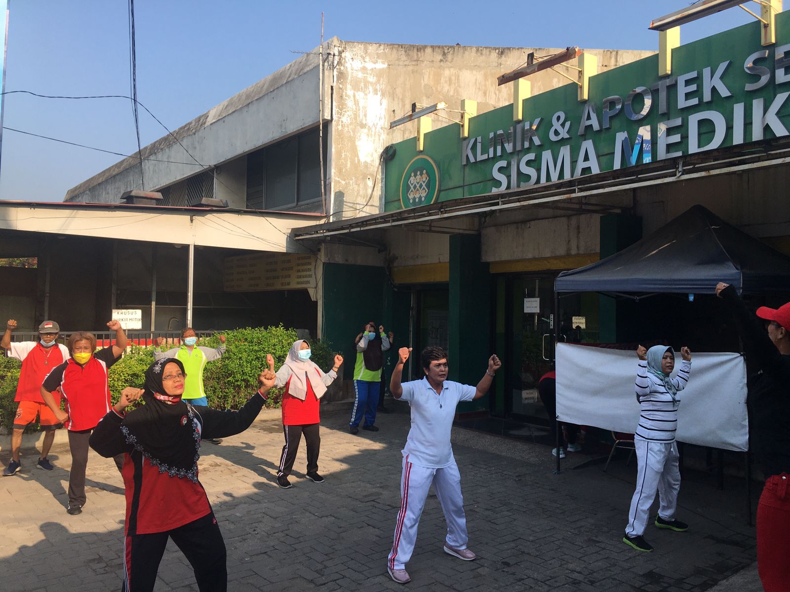 Kegiatan Senam Prolanis Peserta Hipertensi