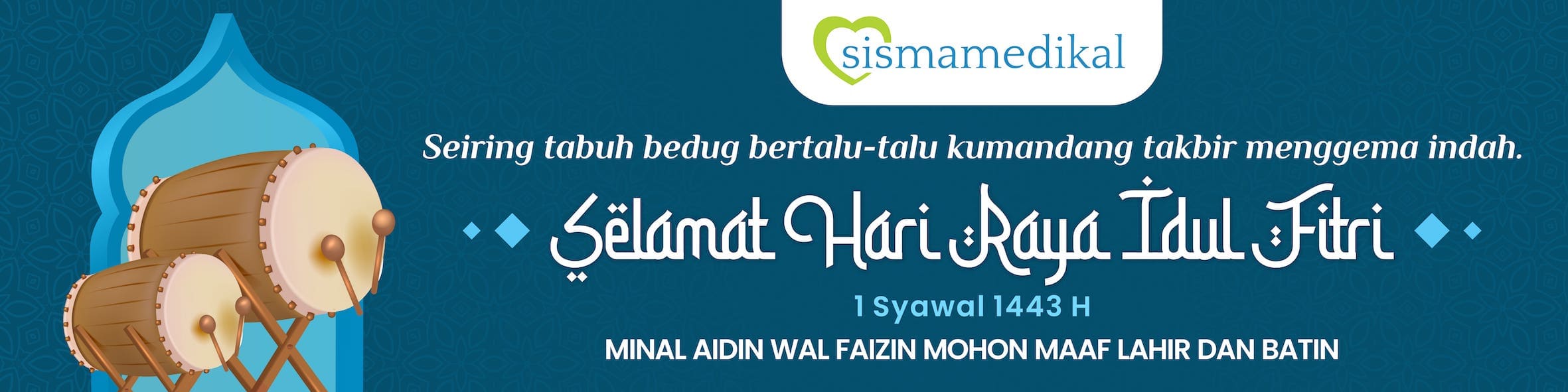 Banner Idul Fitri Klinik 2022